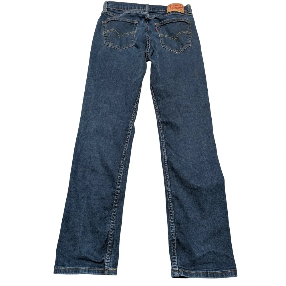 Levi's Jeans Men 32x32 Blue 511 Slim‎ Fit Stretch Denim Dark Wash Casual Modern